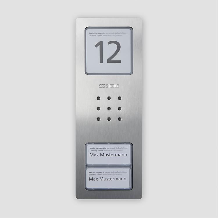 CA 812-2 E Audio-dørstation Siedle Compact